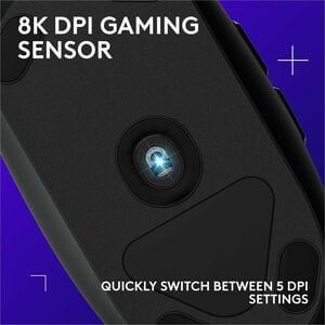 Mouse gamer Logitech G203 910-005790 USB, 6 botones, 8000 dpi