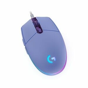Mouse gamer Logitech G203 910-005851 USB, 6 botones, 8000 dpi, lila