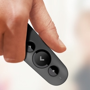 Puntero Logitech 910-006518 R500s láser Bluetooth USB grafito