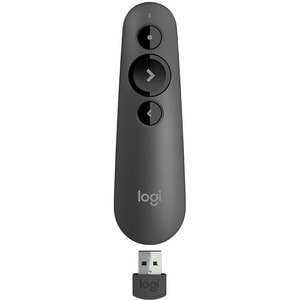 Puntero Logitech 910-006518 R500s láser Bluetooth USB grafito