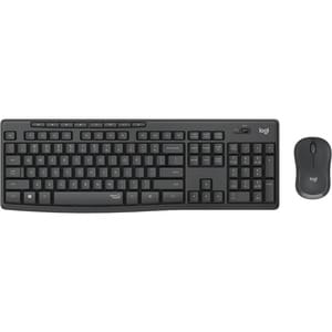 Combo teclado y mouse Logitech MK295 inalámbrico USB, grafito, AA/AAA