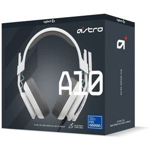 Diadema gamer Logitech Astro A10 Gen 2 cableada, estéreo, 3.5 mm