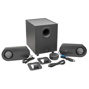 Parlantes Logitech Z407 Bluetooth 40 W RMS USB negros