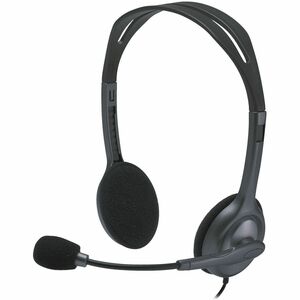 Diadema estéreo Logitech H111 981-000612, accesorio de audio