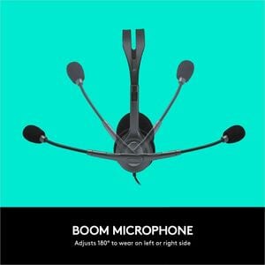 Diadema estéreo Logitech H111 981-000612, accesorio de audio