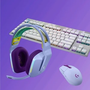 Auriculares Logitech G733 981-000889 inalámbricos, estéreo, micrófono cardioide