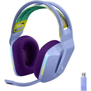 Auriculares Logitech G733 981-000889 inalámbricos, estéreo, micrófono cardioide