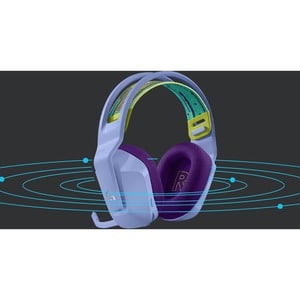 Auriculares Logitech G733 981-000889 inalámbricos, estéreo, micrófono cardioide