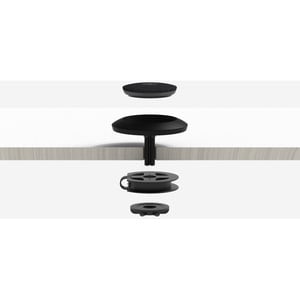 Soporte de micrófono Logitech 952-000002 Rally, mesa o techo, grafito