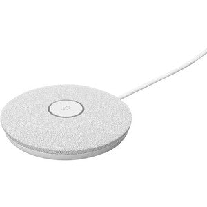 Micrófono Logitech 952-000038 Rally Mic Pod, USB, blanco, 2.93 m