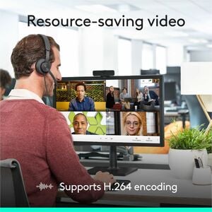 Cámara web Logitech C925e Full HD 30 fps USB 2.0 autofoco