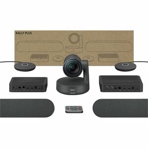 Equipo de videoconferencia Logitech 960-001225 Rally Plus cámara 4K PTZ 2 micrófonos