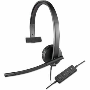 Diadema Logitech H570e 981-000570 USB, mono, micrófono con cancelación