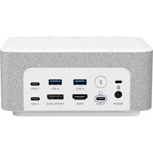 Base de conexión Logitech Logi Dock 100 W, 4K, 5 puertos USB