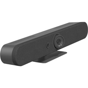 Barra de video Logitech Rally Bar Mini 4K, USB 3.0 y zoom digital 4x