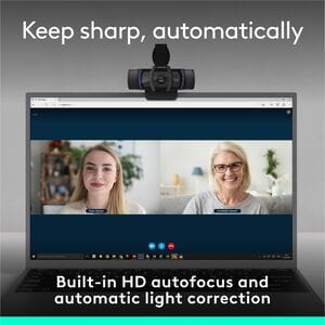 Cámara web Logitech C920e 3 MP Full HD 30 fps USB-A con micrófono