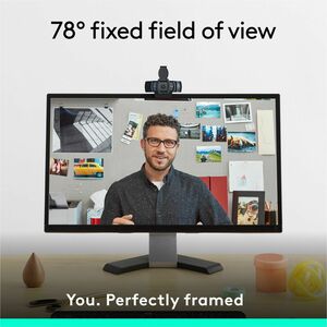 Cámara web Logitech C920e 3 MP Full HD 30 fps USB-A con micrófono