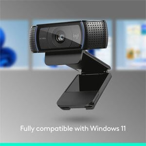 Cámara web Logitech C920e 3 MP Full HD 30 fps USB-A con micrófono