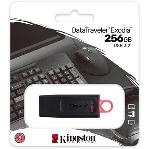 Memoria USB Kingston DataTraveler Exodia DTX 256 GB, USB 3.2 Gen 1