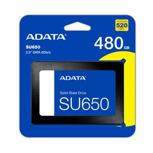 SSD Adata Ultimate SU650 ASU650SS-480GT-R 480GB SATA 2.5 pulg 520MB/s