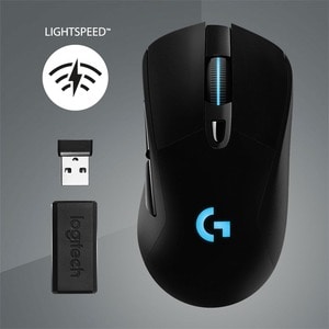 Mouse gaming Logitech G703 Lightspeed 12000 dpi USB cable/inalámbrico