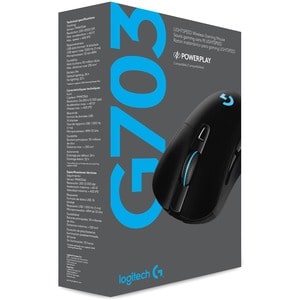 Mouse gaming Logitech G703 Lightspeed 12000 dpi USB cable/inalámbrico