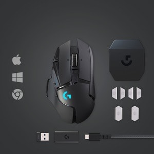 Mouse Logitech G502 Lightspeed inalámbrico USB óptico 16000 dpi
