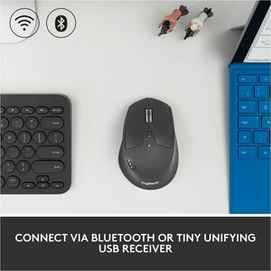 Mouse Logitech M720 Triathlon 910-004790 inalámbrico, Bluetooth y 1000 dpi