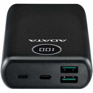Cargador portátil Adata Technology AP20000QCD-DGT-CBK 20000 mAh, 3 USB