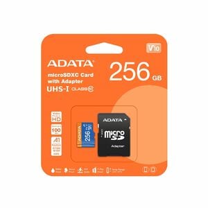 Tarjeta microSDXC Adata Technology Premier 256GB UHS-I, 100MB/s lectura