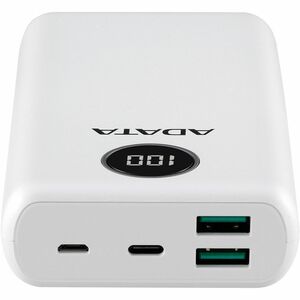 Cargador portátil Adata AP20000QCD-DGT-CWH 20000 mAh 3A 3 USB