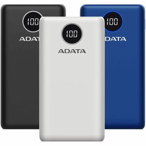 Cargador portátil Adata Technology AP20000QCD-DGT-CDB 20000mAh 3 USB 3A