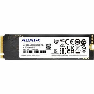 Unidad SSD Adata Technology ALEG-700-1TCS 1 TB, M.2 2280, NVMe 3.0 x4