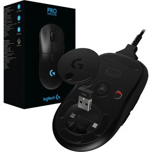 Mouse gaming Logitech PRO 910-005271 inalámbrico USB 16000 dpi óptico