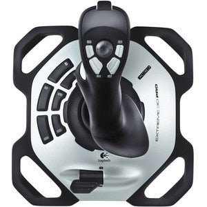 Joystick Logitech Extreme 3D 963290-0403 cableado USB, PC y Mac
