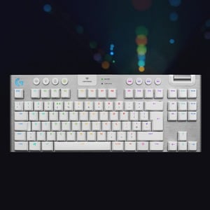 Teclado Logitech G915 TKL Lightspeed inalámbrico, mecánico, Bluetooth/Wi-Fi