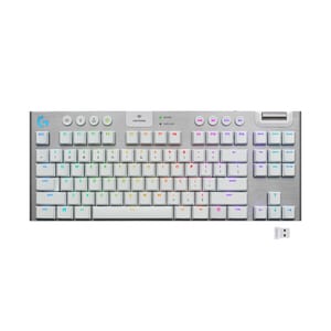 Teclado Logitech G915 TKL Lightspeed inalámbrico, mecánico, Bluetooth/Wi-Fi