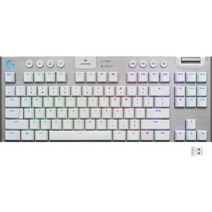 Teclado Logitech G915 TKL Lightspeed inalámbrico, mecánico, Bluetooth/Wi-Fi