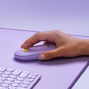 Mouse Logitech Pebble M350 910-006659 inalámbrico, Bluetooth/RF, 1000 dpi