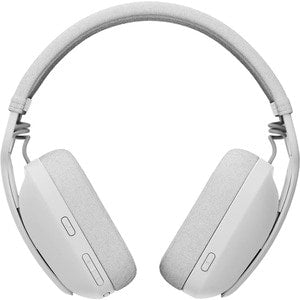 Auriculares Logitech Zone Vibe 100 981-001218 Bluetooth, estéreo, blanco crudo