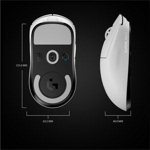 Mouse gaming Logitech G PRO X Superlight 25600 dpi radiofrecuencia USB
