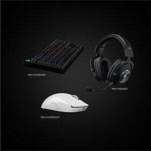 Mouse gaming Logitech G PRO X Superlight 25600 dpi radiofrecuencia USB