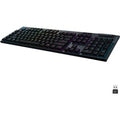 Teclado gaming Logitech G915 inalámbrico USB mecánico Bluetooth/Wi-Fi