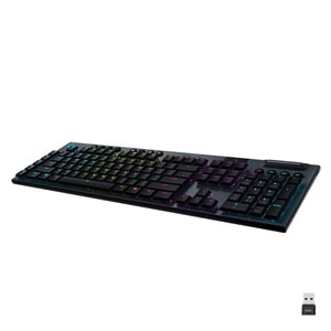 Teclado gaming Logitech G915 inalámbrico USB mecánico Bluetooth/Wi-Fi