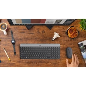 Combo teclado y ratón Logitech MK470 920-009266 inalámbrico RF, 1000 dpi