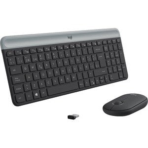 Combo teclado y ratón Logitech MK470 920-009266 inalámbrico RF, 1000 dpi