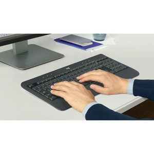 Combo teclado y mouse Logitech MK540 QWERTY español USB RF 1000 dpi