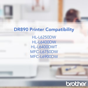 Tambor Brother DR890 negro original 50000 páginas
