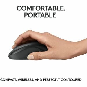 Mouse Logitech M240 Bluetooth óptico inalámbrico 3 botones
