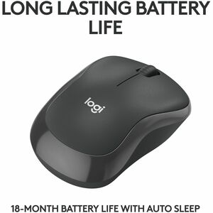 Mouse Logitech M240 Bluetooth óptico inalámbrico 3 botones